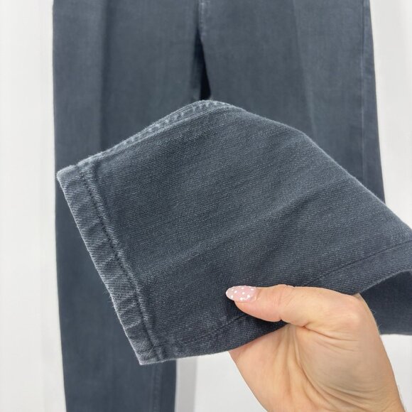 Loro Piana Italy Black Cotton Skinny Jeans Mid Rise Pockets Womens Size 38 - Picture 4 of 15